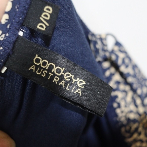 Bond-Eye Australia NAVY Blue Speckled Print One Piece Swimsuit D DD - Picture 8 of 9